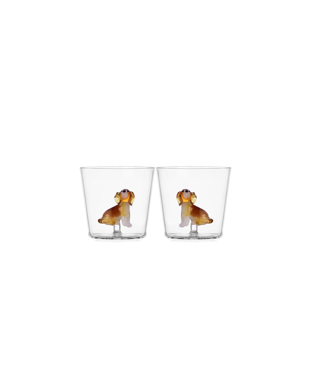 2 PIECES TUMBLER GOLDEN RETRIEVER