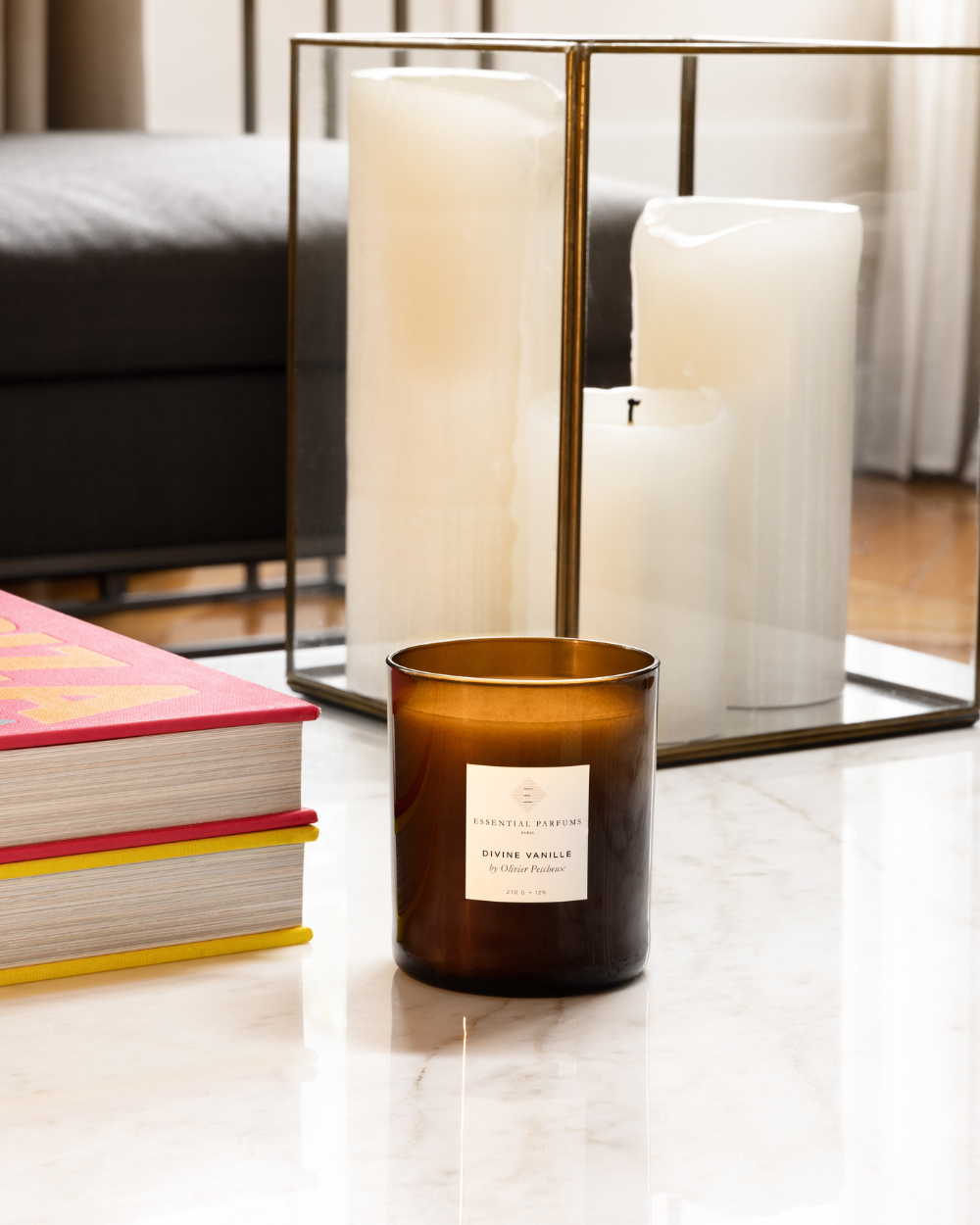 DIVINE VANILLE SCENTED CANDLE - TROVE Malaysia