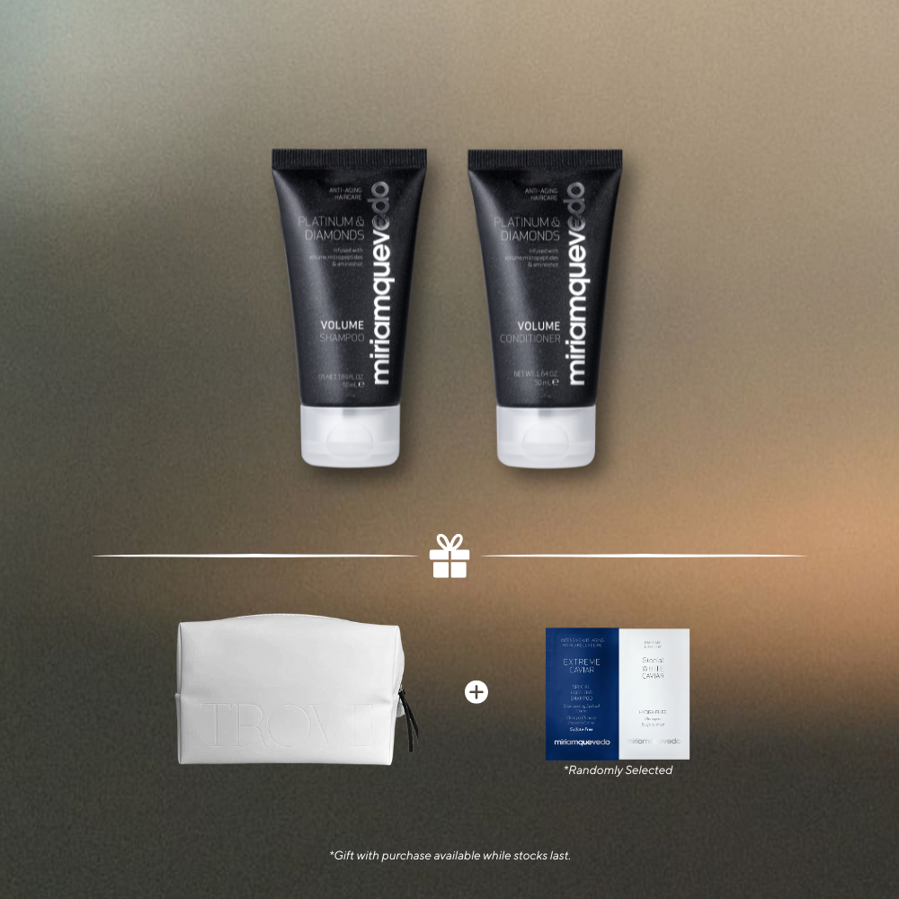 PLATINUM & DIAMONDS DRAMATIC VOLUME MINI RITUAL SET