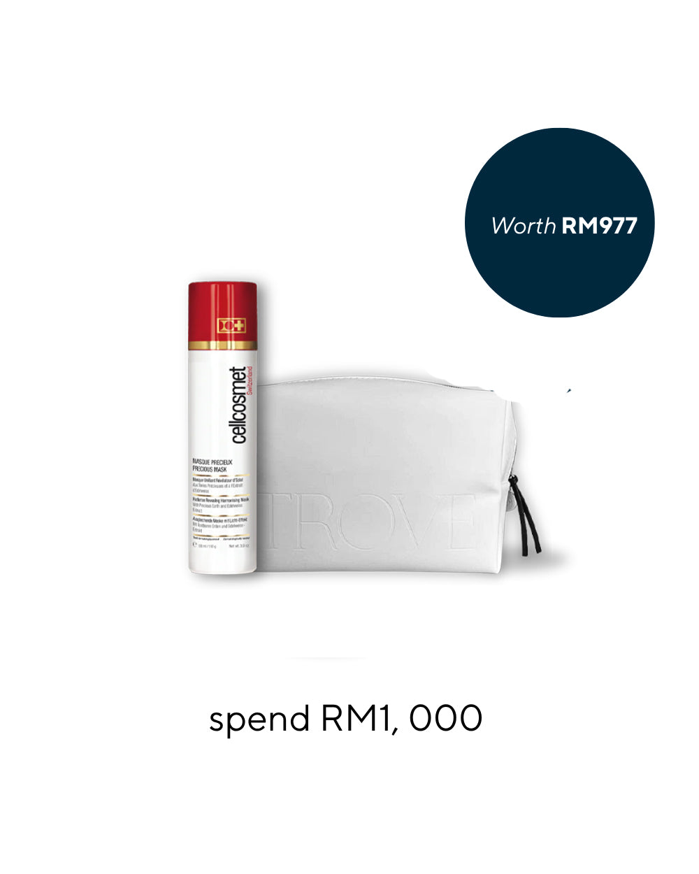 Cellcosmet Precious Mask with Trove Vanity Pouch