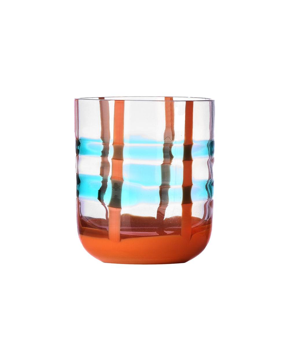 TUMBLER LIGHT TURQUOISE-ORANGE