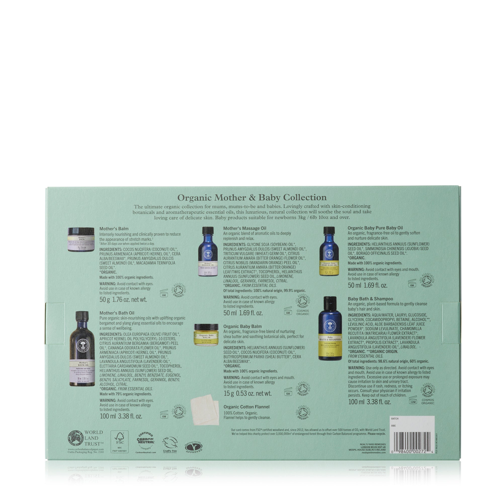 Organic Mother & Baby Collection