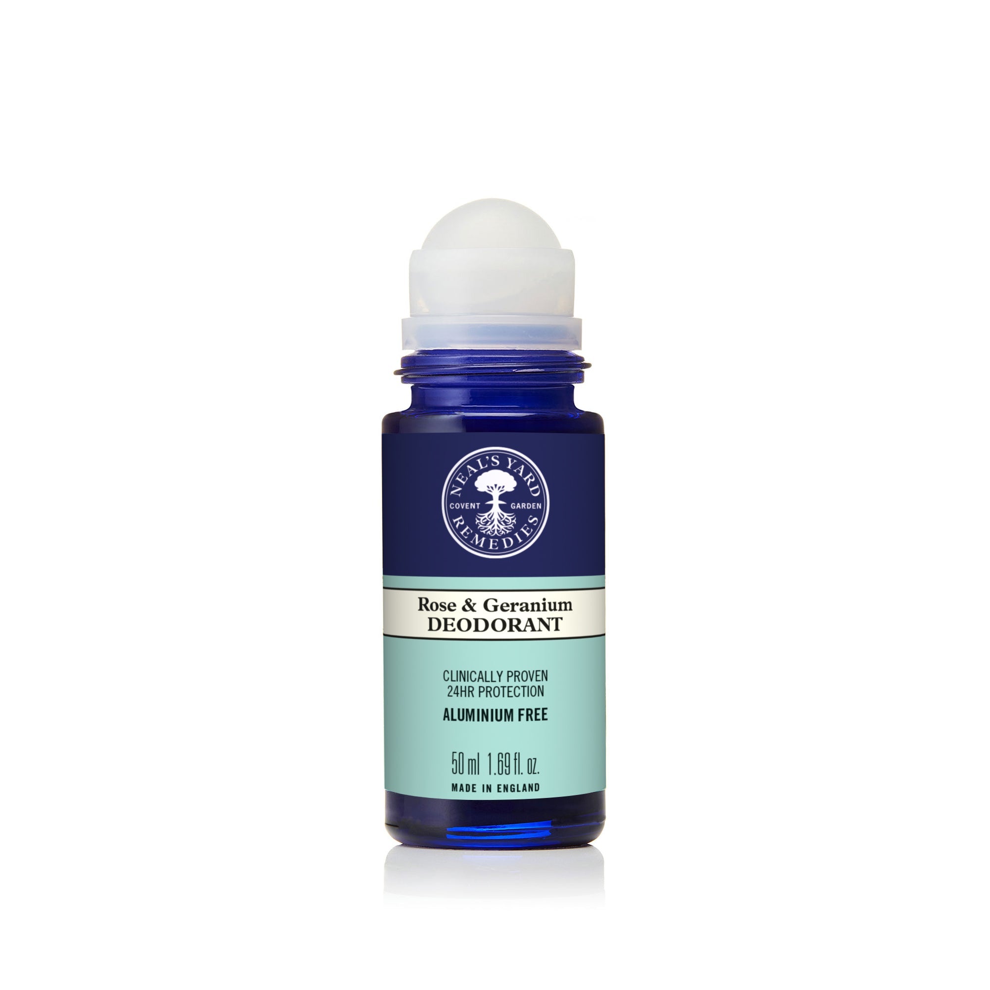 Roll On Deodorant Rose & Geranium 50ml