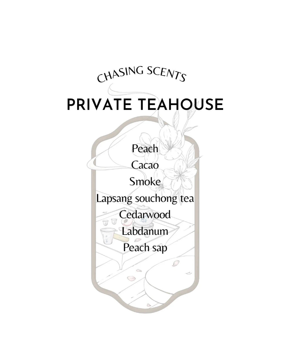 Chasing Scents Private Tea House Notes