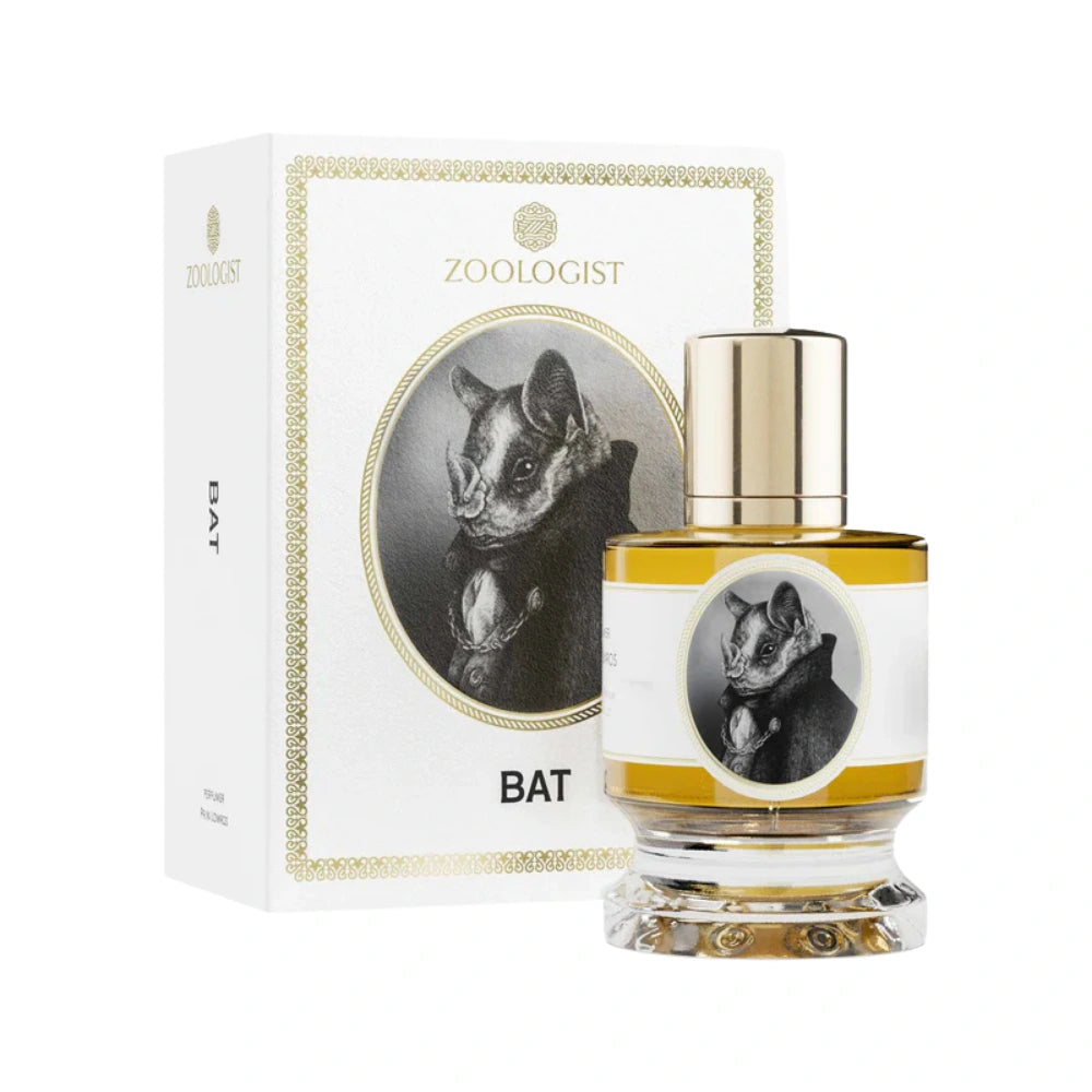 Zoologist Bat Extrait de Parfum bottle and box packaging