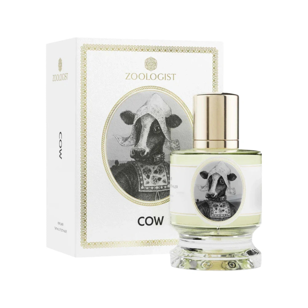 Zoologist Cow Extrait de Parfum bottle and box packaging