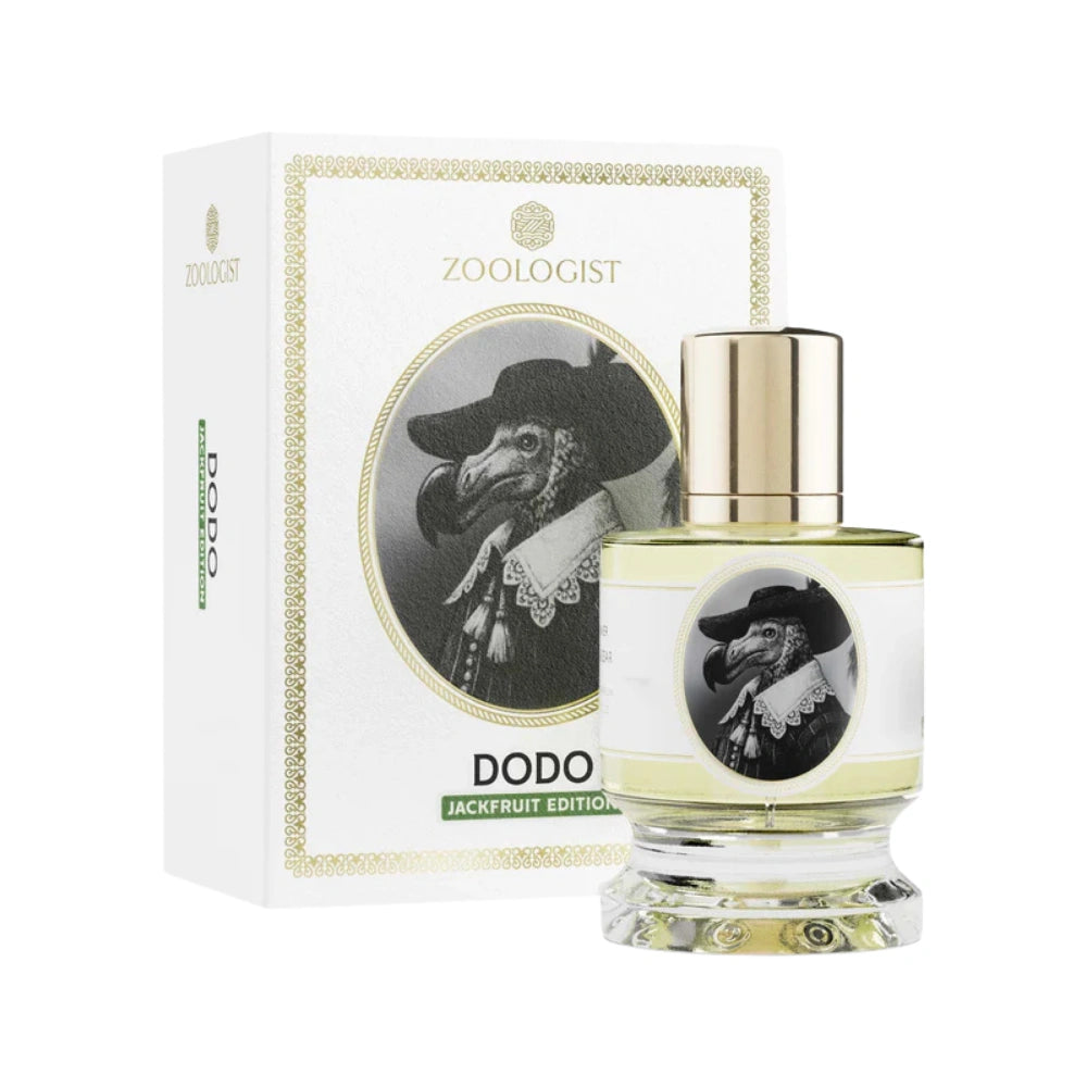 Zoologist Dodo Jackfruit Edition Extrait de Parfum bottle and box packaging