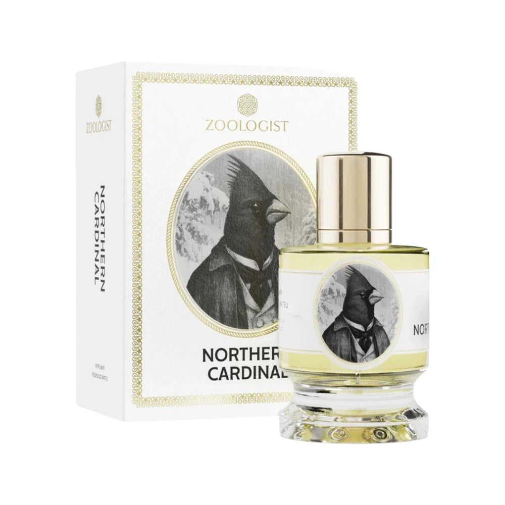 Zoologist Northern Cardinal Extrait de Parfum bottle and box packaging