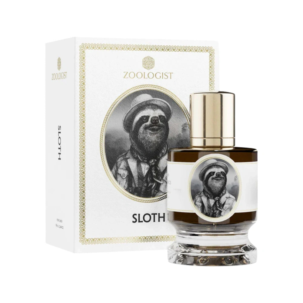 Zoologist Sloth Extrait de Parfum bottle and box packaging