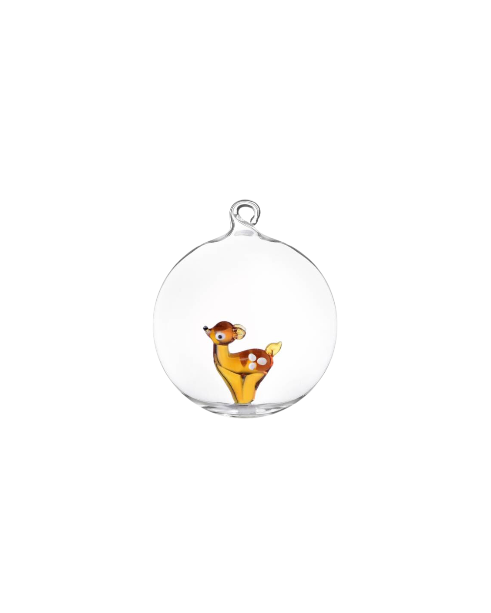 RED APPLE 2PCS CHRISTMAS BALL LONELY FAWN - TROVE Malaysia