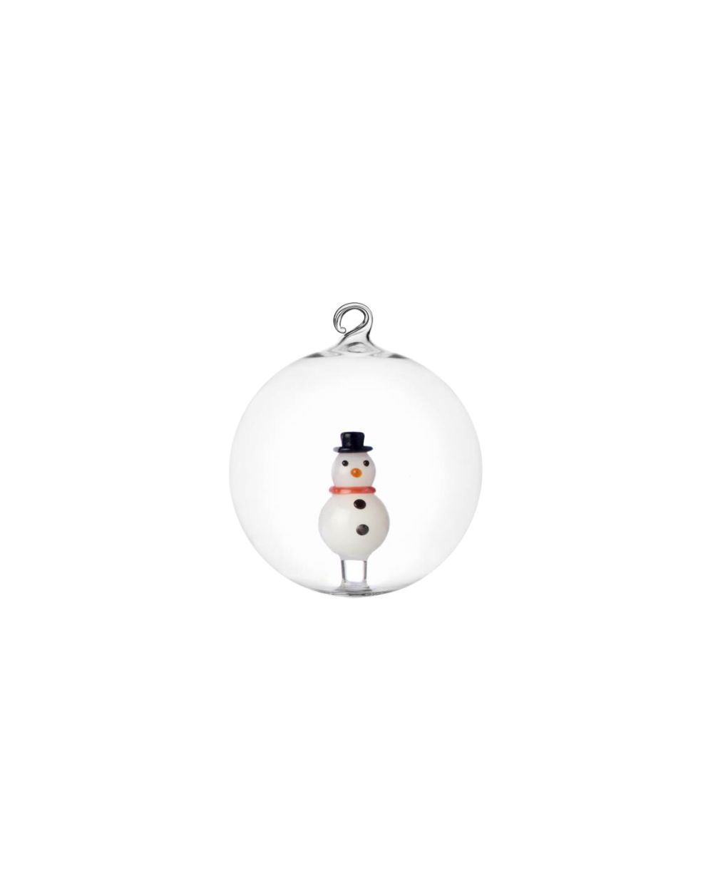 CHRISTMAS TALES 2 PCS CHRISTMAS BALL SNOWMAN