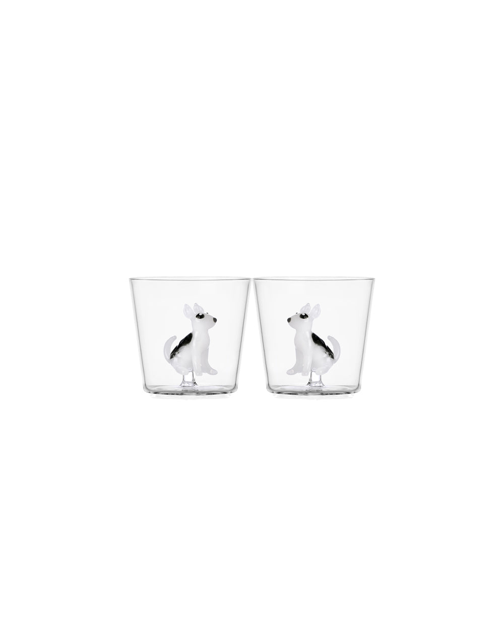 2 PIECES TUMBLER BULL TERRIER