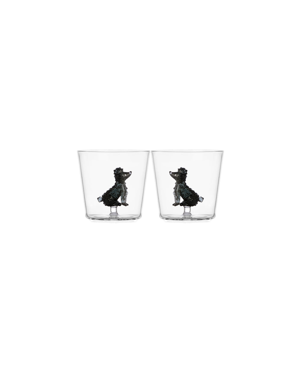 2 PIECES TUMBLER POODLE
