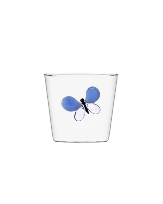 TUMBLER BLUE BUTTERFLY