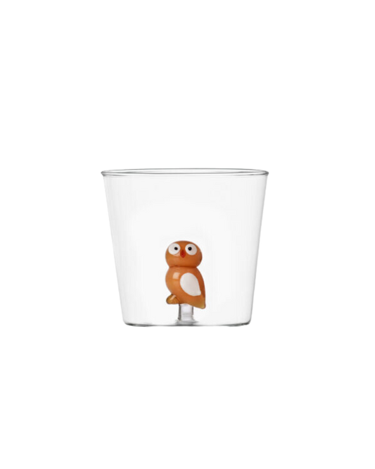 WOODLAND TALES TUMBLER SURPRISED OWL