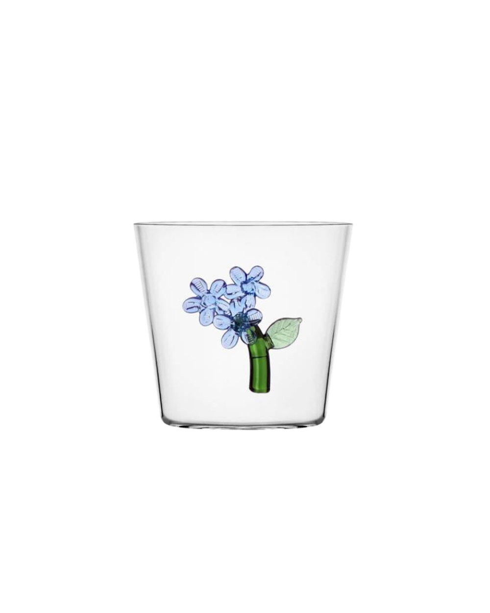 TUMBLER LIGHT BLUE FLOWER