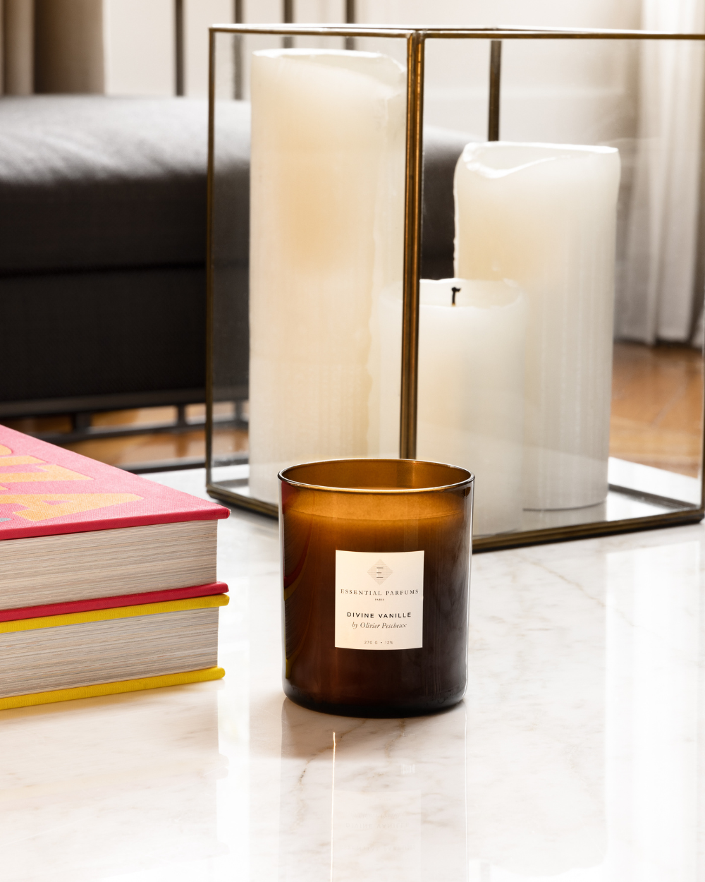 DIVINE VANILLE SCENTED CANDLE | Exclusively at Emporium