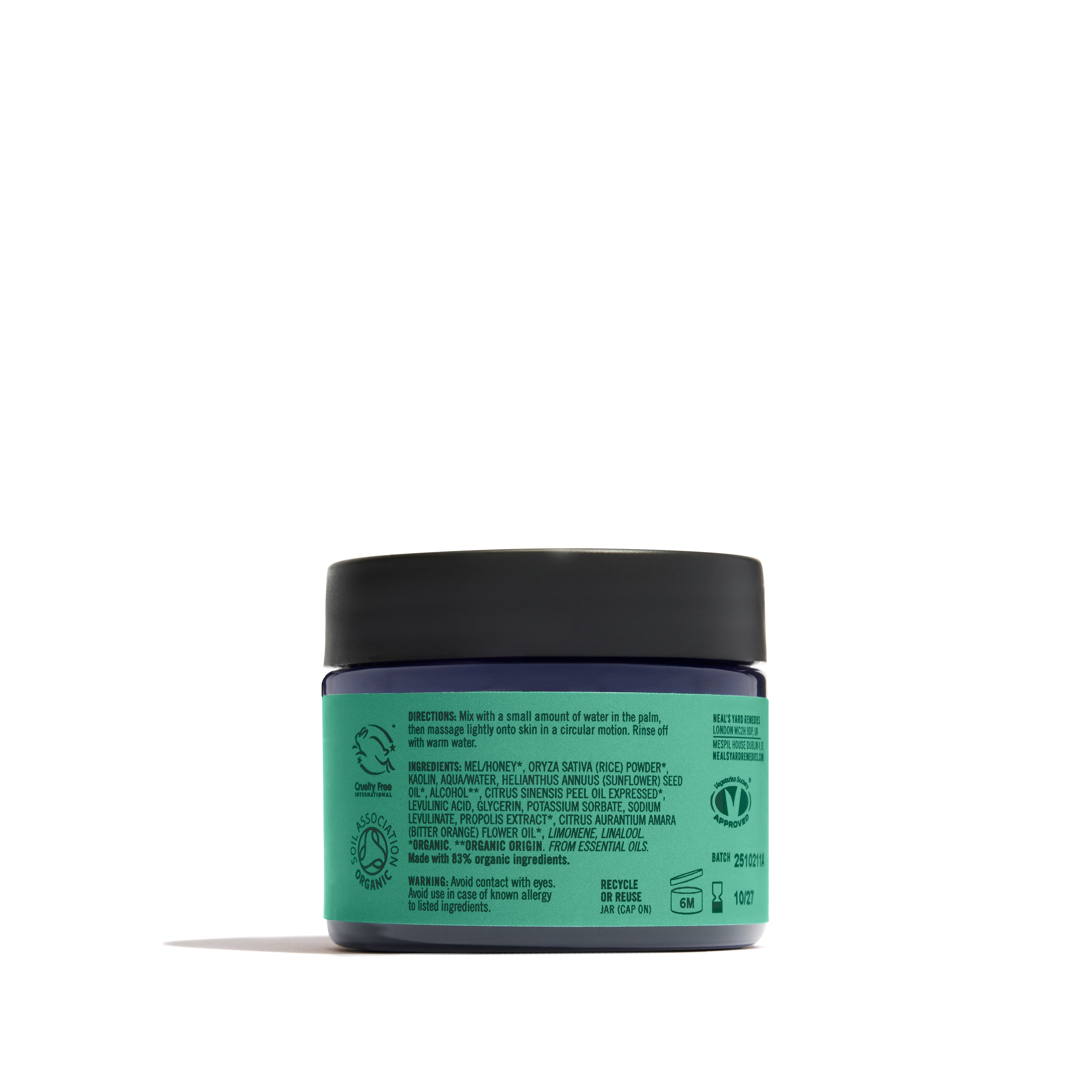 Honey & Orange Face Scrub 75g