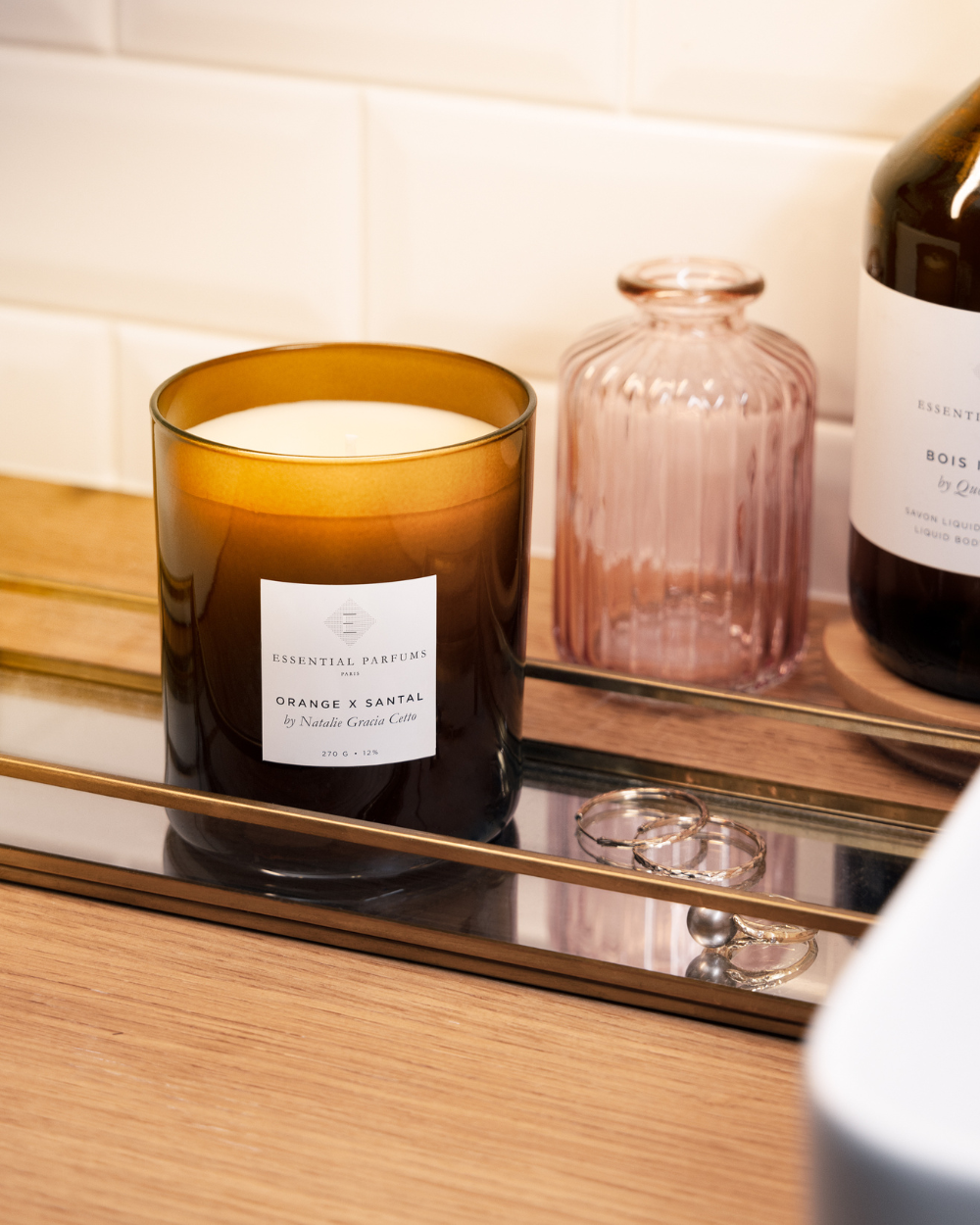 ORANGE X SANTAL SCENTED CANDLE | Exclusively at Emporium