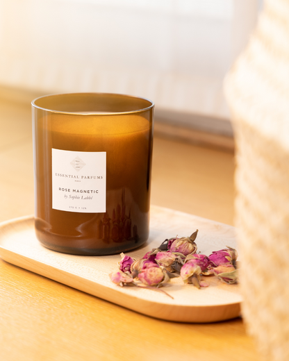 ROSE MAGNETIC SCENTED CANDLE | Exclusively at Emporium