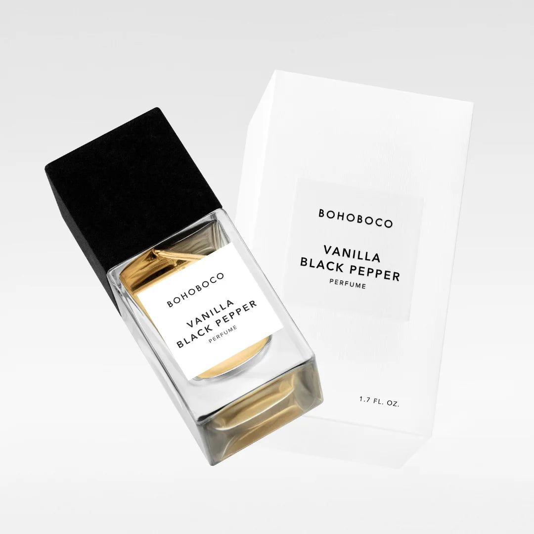 VANILLA • BLACK PEPPER