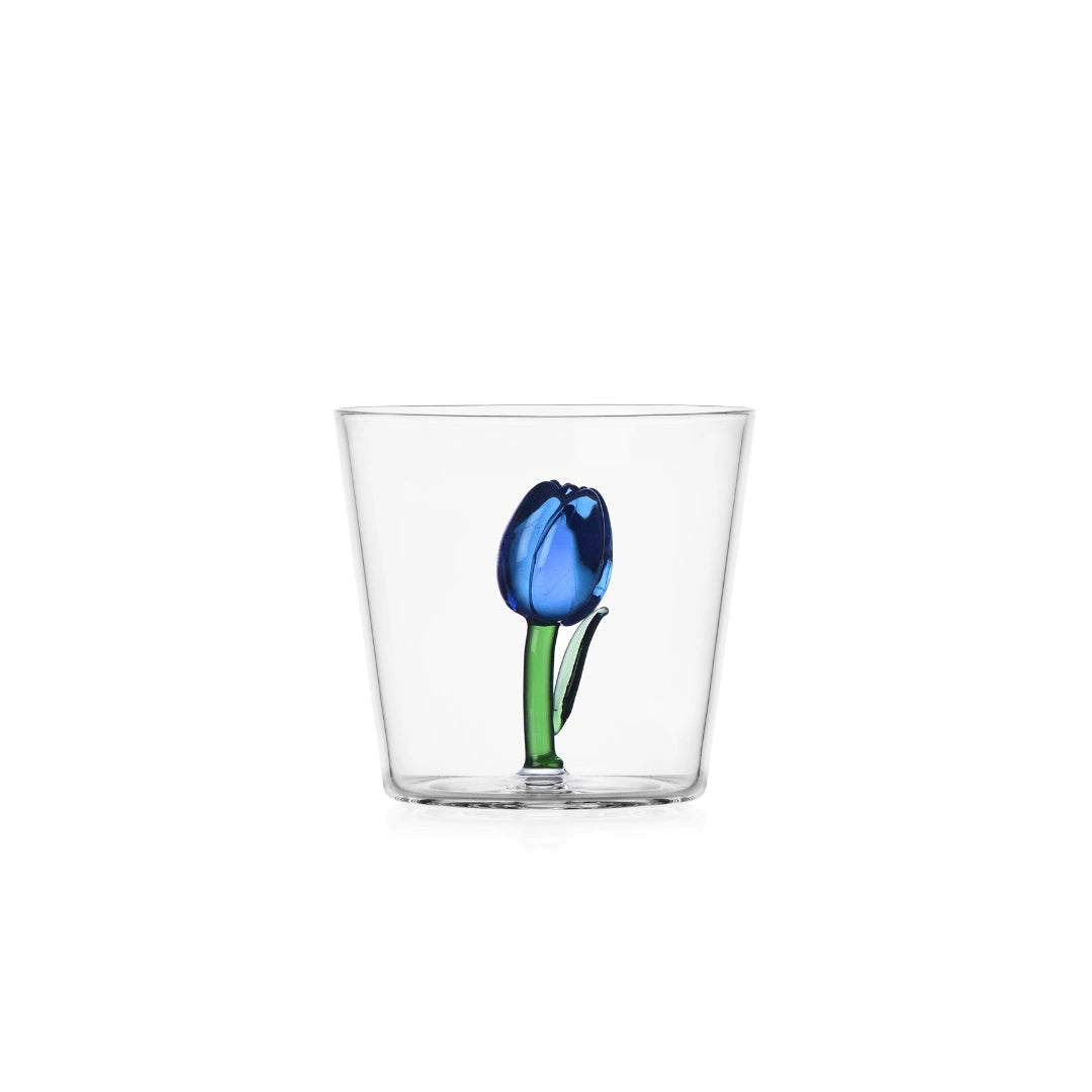 TUMBLER BLUE TULIP