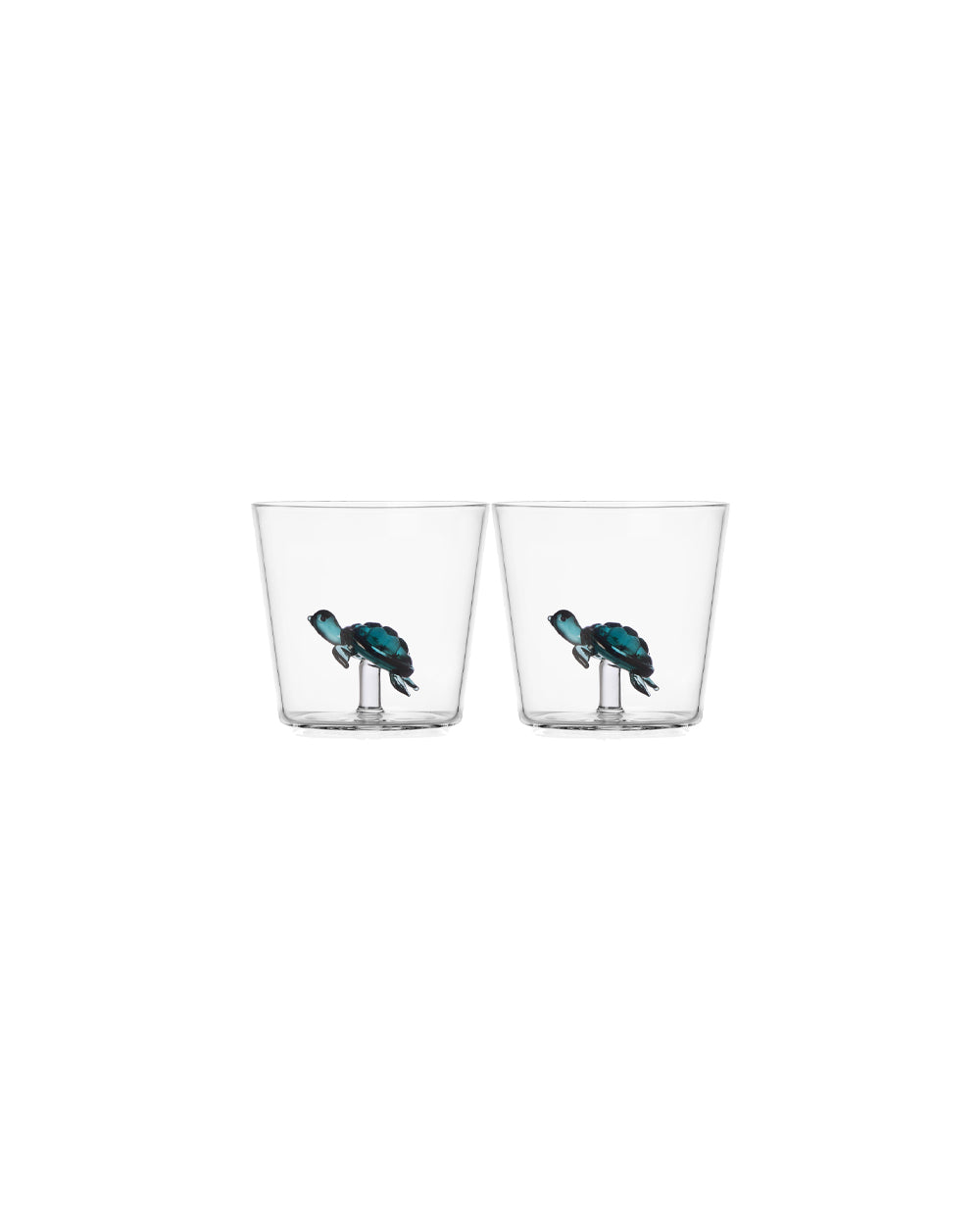 2 PIECES TUMBLER TURTLE
