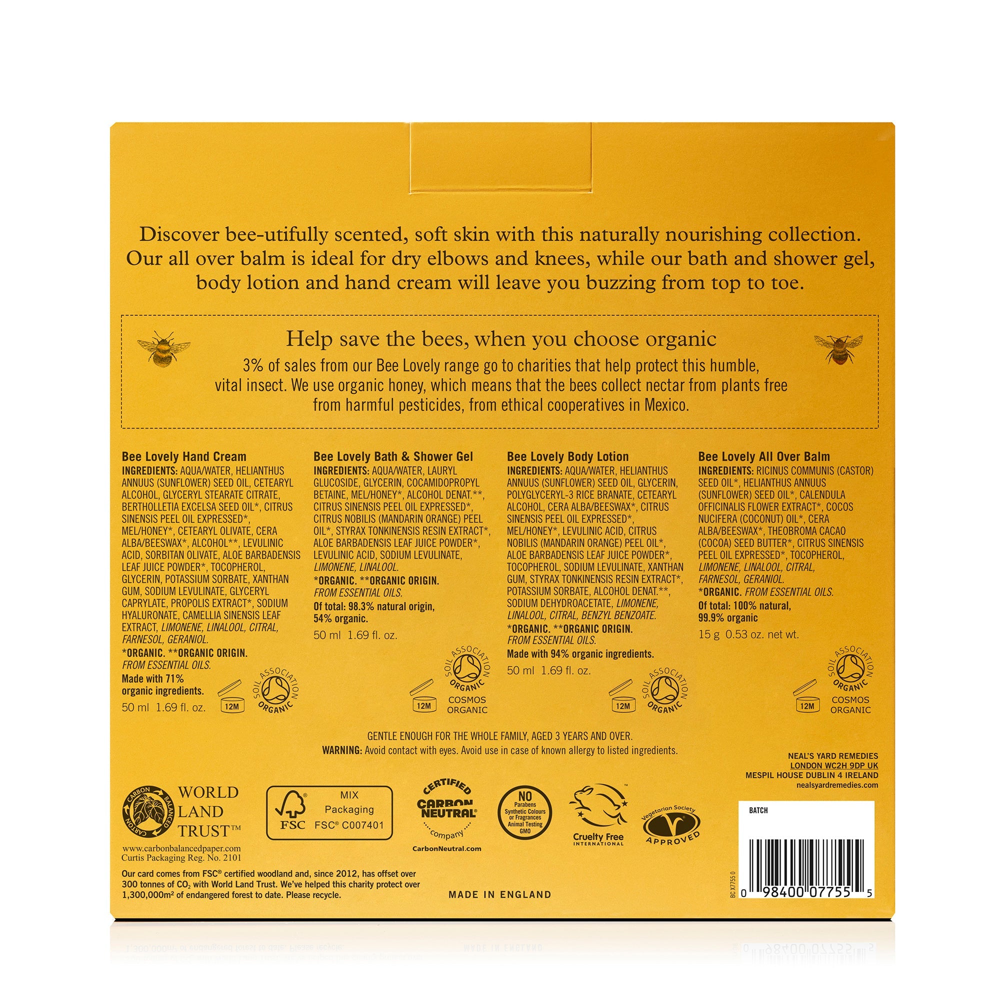 BEE LOVELY NOURISHING COLLECTION