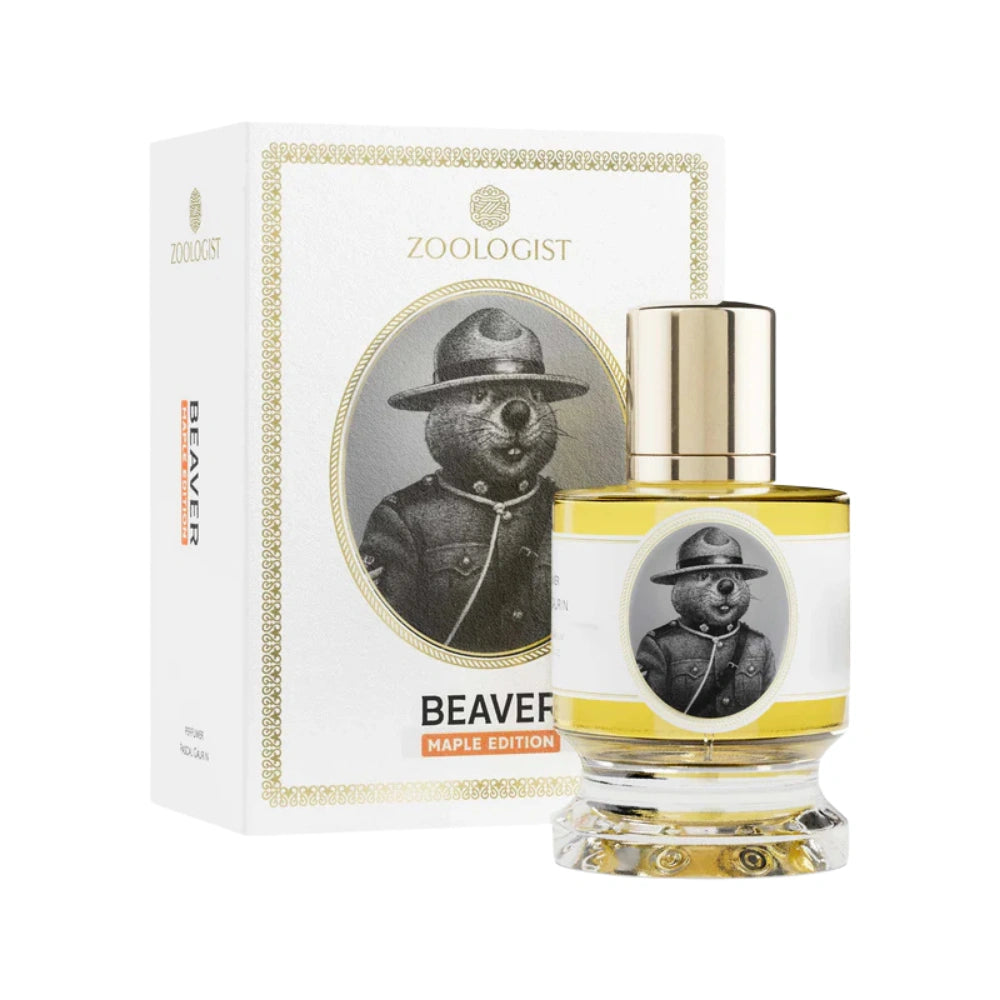 Zoologist Beaver Maple Edition Extrait de Parfum bottle and box packaging
