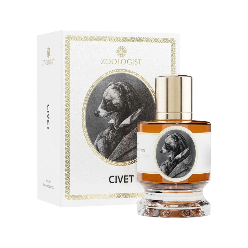 Zoologist Civet Extrait de Parfum bottle and box packaging