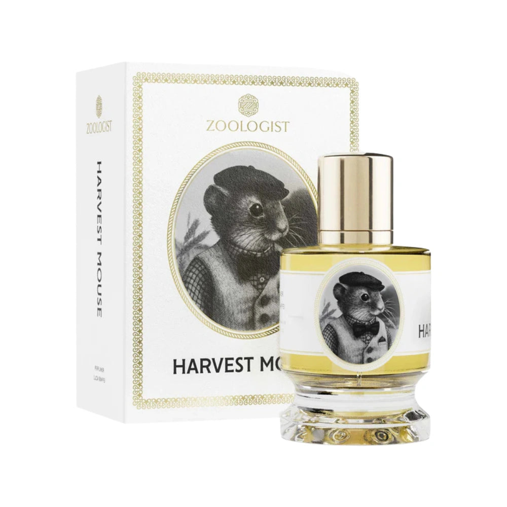 Zoologist Harvest Mouse Extrait de Parfum bottle and box packaging