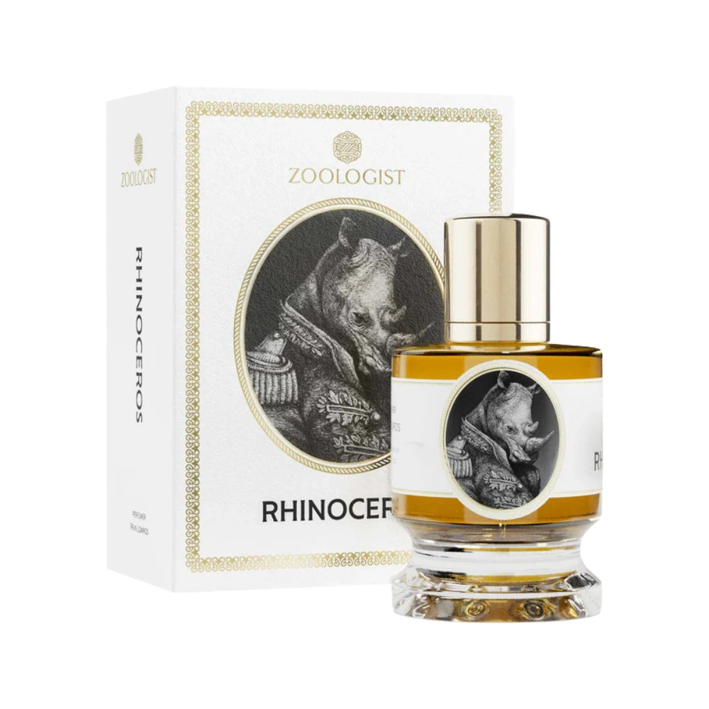 Zoologist Rhinoceros Extrait de Parfum bottle and box packaging