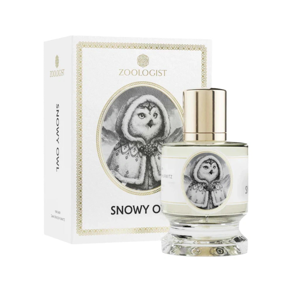 Zoologist Snowy Owl Extrait de Parfum bottle and box packaging